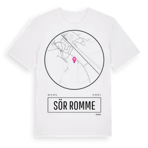 Sör Romme t-shirt – ekologisk bomull t-shirt från Pinshirt