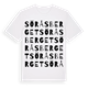 Söråsberget ordlek t-shirt
