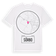 White t-shirt med Sörbo t-shirt