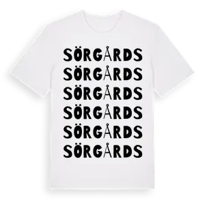 Sörgårds ordlek t-shirt – ekologisk bomull t-shirt från Pinshirt