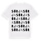 Sörja ordlek t-shirt
