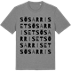 Mid Heather Gray t-shirt med Sösarriset ordlek t-shirt