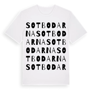 Sotbodarna ordlek t-shirt – ekologisk bomull t-shirt från Pinshirt