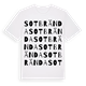 Sotbrända ordlek t-shirt
