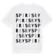 Spirisby ordlek t-shirt
