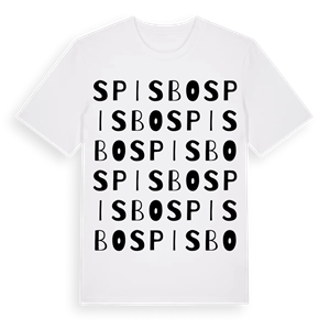 Spisbo ordlek t-shirt – ekologisk bomull t-shirt från Pinshirt