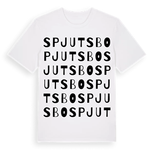 Spjutsbo ordlek t-shirt – ekologisk bomull t-shirt från Pinshirt