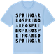 Blue Soul t-shirt med Springarbo ordlek t-shirt
