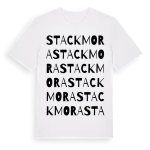 Stackmora ordlek t-shirt – ekologisk bomull t-shirt från Pinshirt