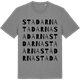 Mid Heather Gray t-shirt med Stadarna ordlek t-shirt
