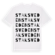 Staksveden ordlek t-shirt