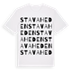 Stavaheden ordlek t-shirt