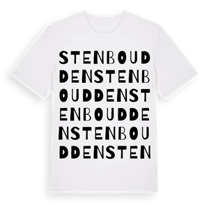 Stenboudden ordlek t-shirt – ekologisk bomull t-shirt från Pinshirt