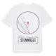 White t-shirt med Stennäset t-shirt