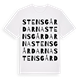 Stensgårdarna ordlek t-shirt