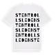 Stentrollsleden ordlek t-shirt