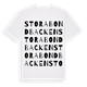 Stora Bondbacken ordlek t-shirt