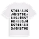 Stora Busjön ordlek t-shirt