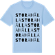 Blue Soul t-shirt med Stora Hälla ordlek t-shirt
