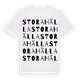 Stora Hälla ordlek t-shirt