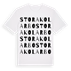 Stora Kolarbo ordlek t-shirt