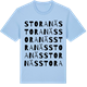 Blue Soul t-shirt med Stora Näs ordlek t-shirt
