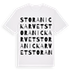 Stora Nickarvet ordlek t-shirt