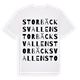 Storbäcksvallen ordlek t-shirt