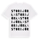 Storbjörka ordlek t-shirt