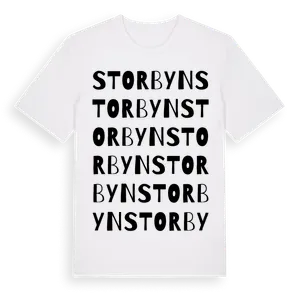 Storbyn ordlek t-shirt – ekologisk bomull t-shirt från Pinshirt