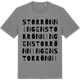 Mid Heather Gray t-shirt med Storrönningen ordlek t-shirt