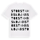 Storstamnskojan ordlek t-shirt