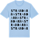 Blue Soul t-shirt med Strandarna ordlek t-shirt