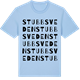 Blue Soul t-shirt med Stubbsveden ordlek t-shirt