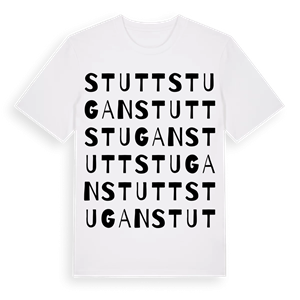 Stuttstugan ordlek t-shirt – ekologisk bomull t-shirt från Pinshirt