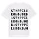 Styppelbrokojorna ordlek t-shirt