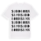 Sundbornsbyn ordlek t-shirt