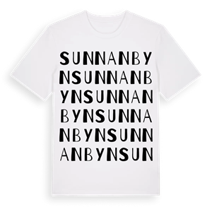 Sunnanbyn ordlek t-shirt – ekologisk bomull t-shirt från Pinshirt