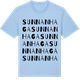 Blue Soul t-shirt med Sunnanhaga ordlek t-shirt