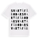 Svartå fäbodar ordlek t-shirt