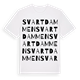 Svartdammen ordlek t-shirt