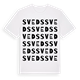 White t-shirt med Sveds ordlek t-shirt