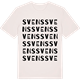 Vintage White t-shirt med Svens ordlek t-shirt