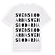 Svensbodarna ordlek t-shirt