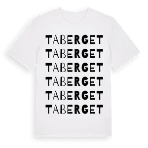 Taberget ordlek t-shirt – ekologisk bomull t-shirt från Pinshirt