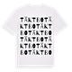 Täktbo ordlek t-shirt