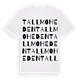 Tallmoheden ordlek t-shirt