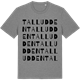 Mid Heather Gray t-shirt med Talludden ordlek t-shirt