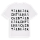 Tälnbäcken ordlek t-shirt