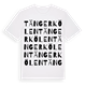 Tängerkölen ordlek t-shirt